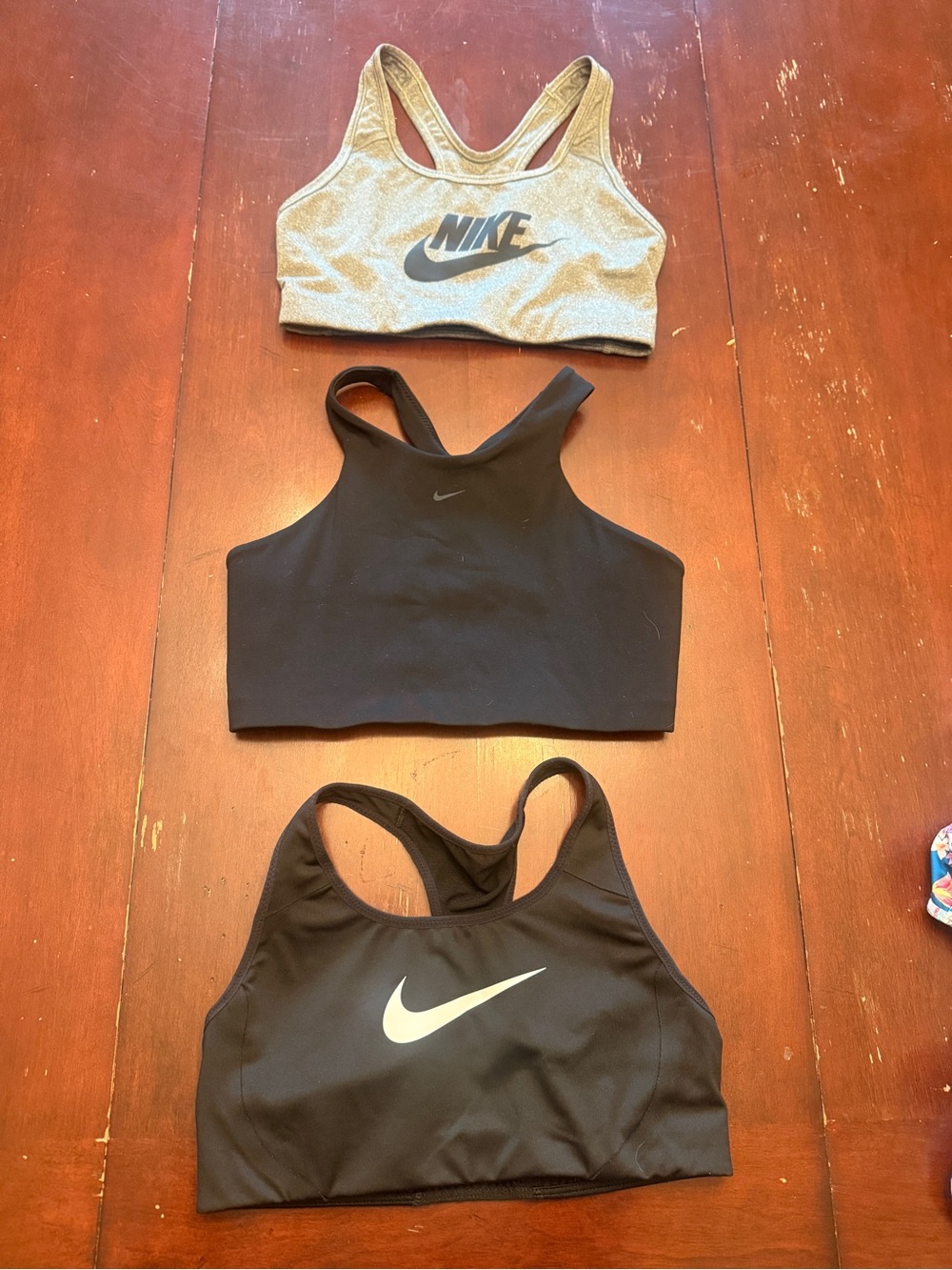 Nike Women's Sports Bra Set - Gray & Black